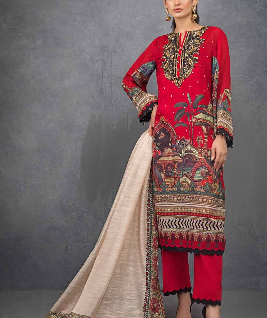 Gul Ahmed Luxury Festive'21 FE # 12261