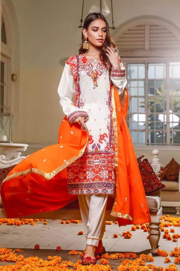 Gul Ahmed Premium Collection'21 FS#20