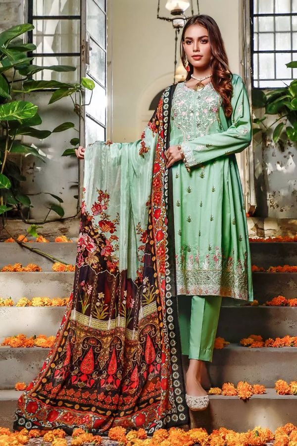 Gul Ahmed Premium Collection'21 FS#24