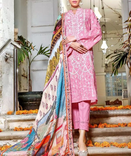 Gul Ahmed Premium Collection'21 FS#25
