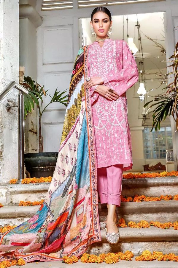 Gul Ahmed Premium Collection'21 FS#25