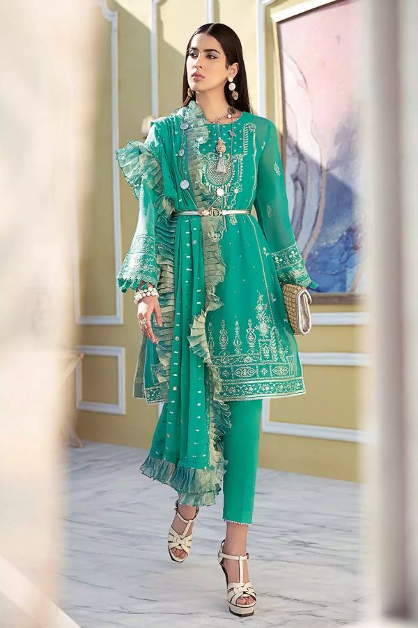 Gul Ahmed Premium Collection'21 LE#34