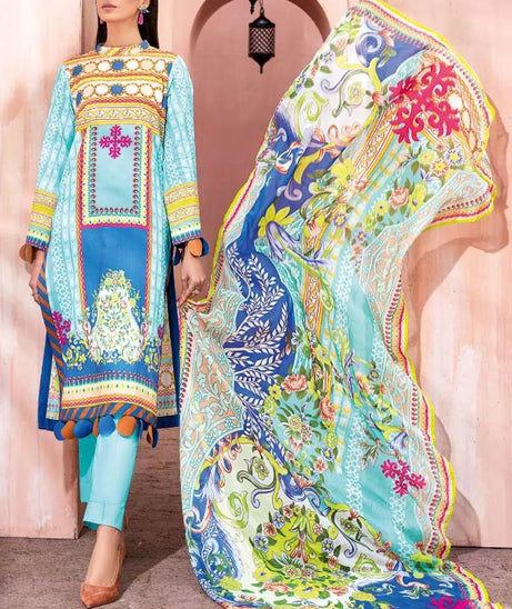 Gul Ahmed Premium Collection'21 SSM#50