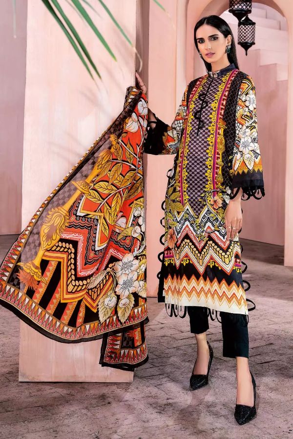 Gul Ahmed Premium Collection'21 SSM#51