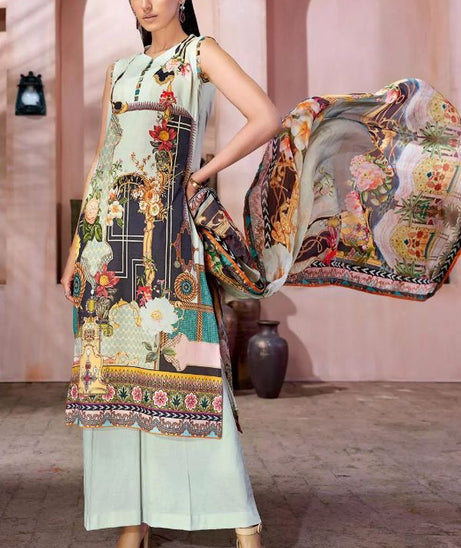 Gul Ahmed Premium Collection'21 SSM#54