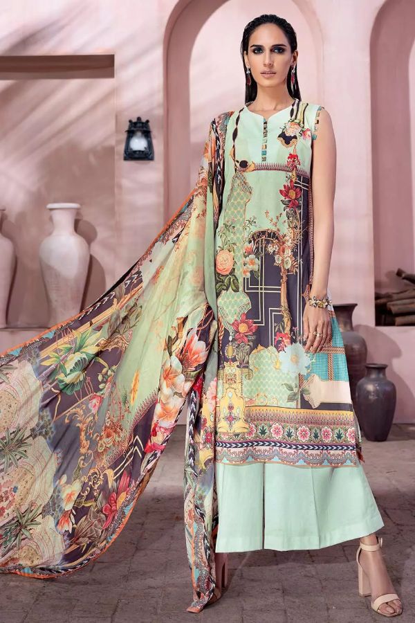 Gul Ahmed Premium Collection'21 SSM#54