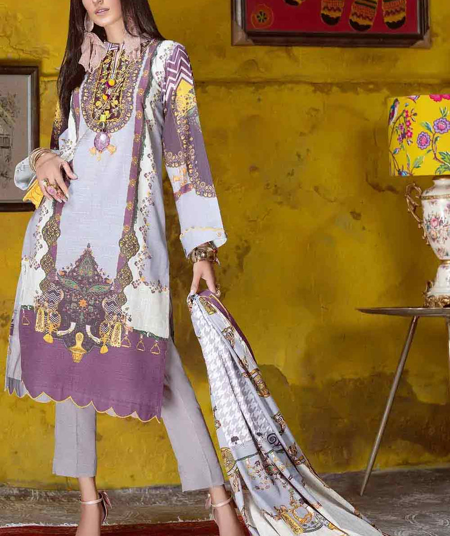 Gul Ahmed Winter Collection'21 K#12018