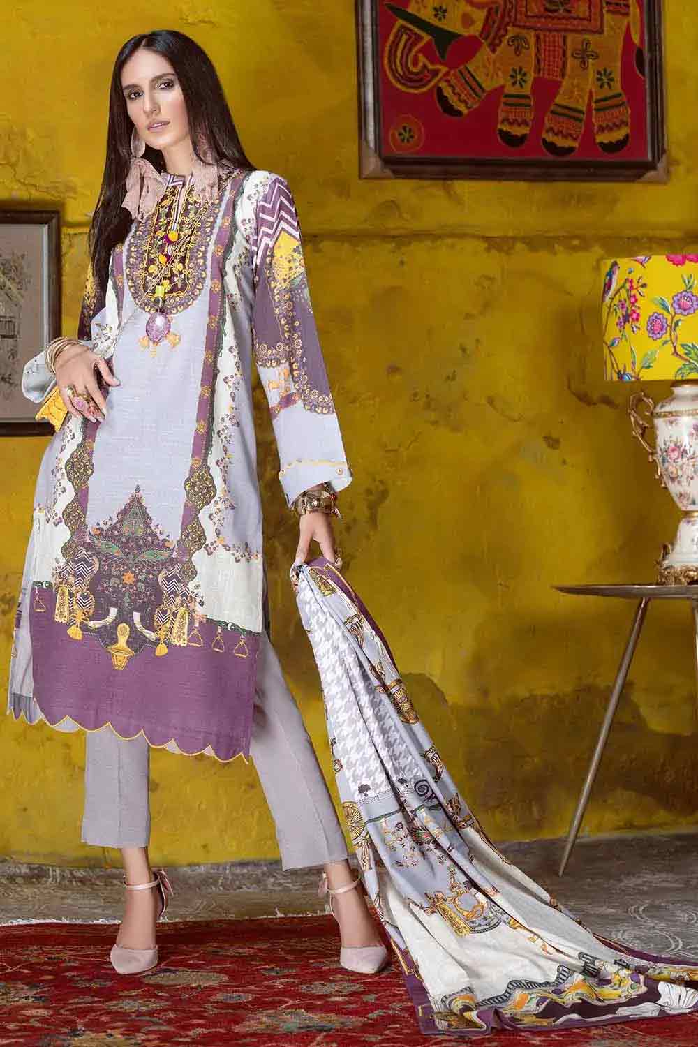 Gul Ahmed Winter Collection'21 K#12018