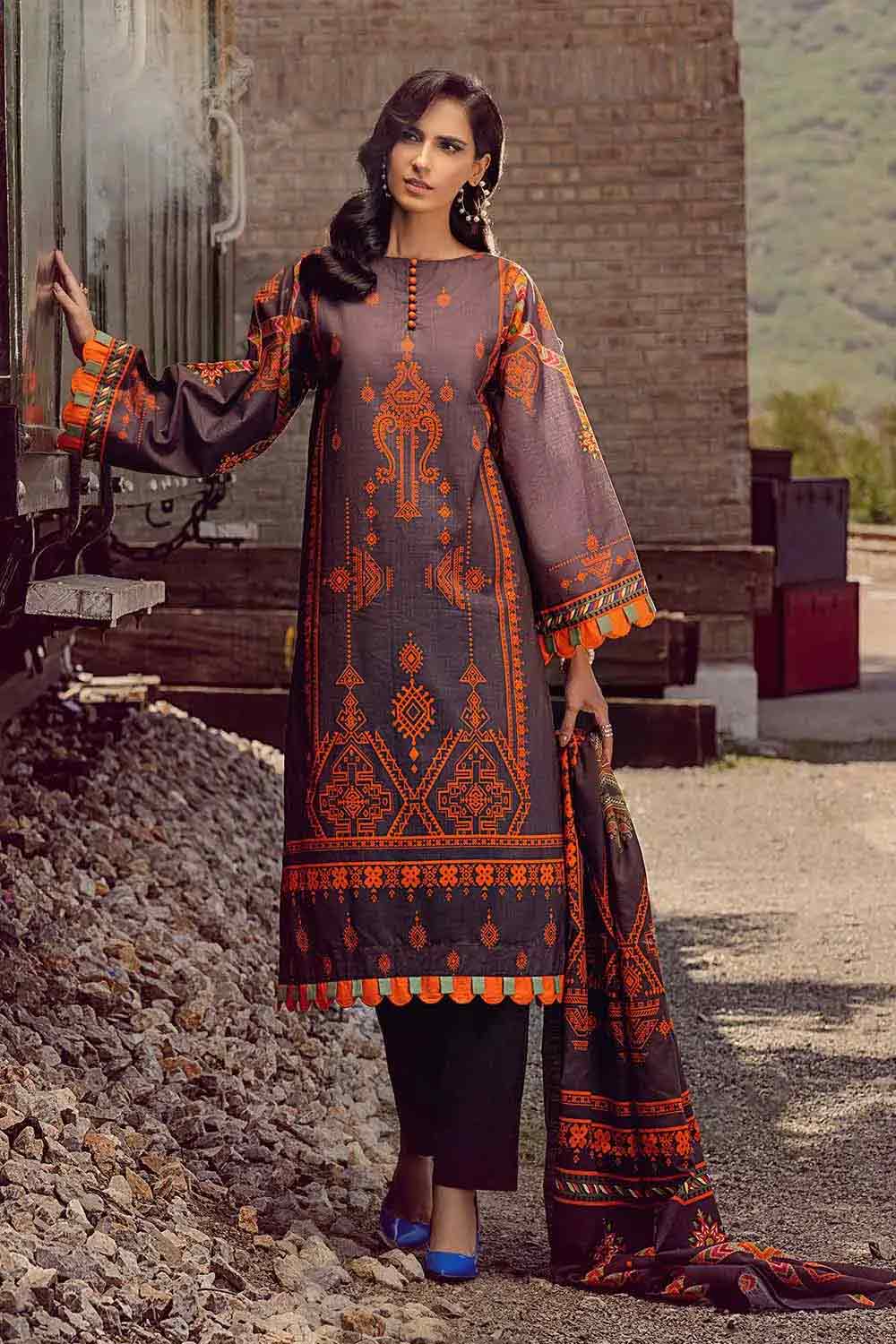 Gul Ahmed Winter Collection'21 K#12026 A