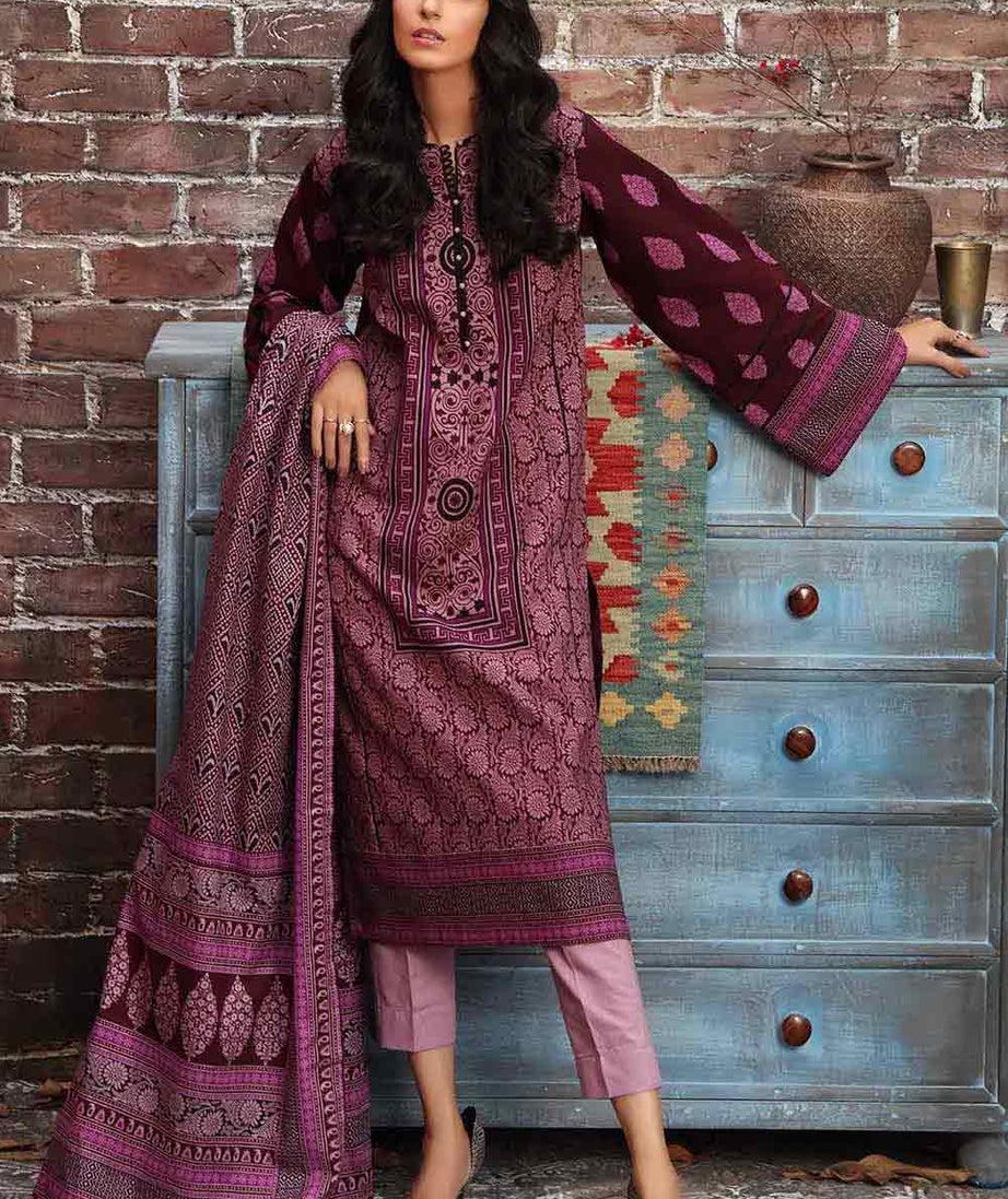 Gul Ahmed Winter Collection'21 K#12027 A