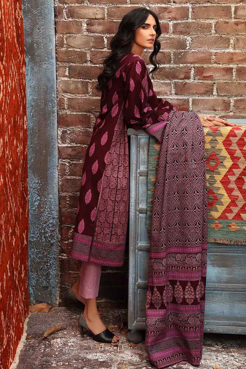 Gul Ahmed Winter Collection'21 K#12027 A