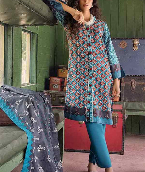 Gul Ahmed Winter Collection'21 K#12039 B
