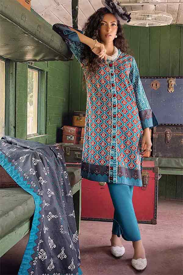 Gul Ahmed Winter Collection'21 K#12039 B