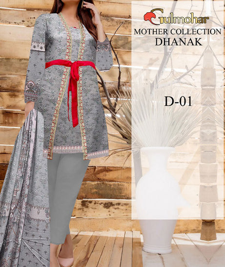 Gul Mohar Dhanak M/Collection`22 D#01
