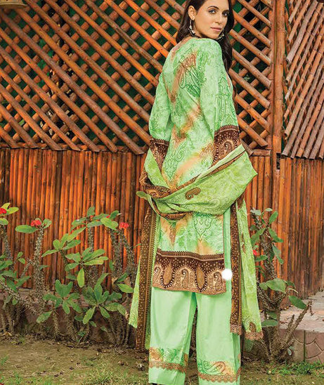 Gul-e-Jaan P/Lawn`22 D#1804 Apple Green