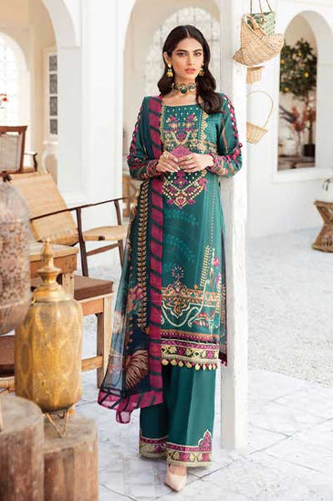 Gulaal Lawn Collection`22 Vol-1 D#01 (JADE)
