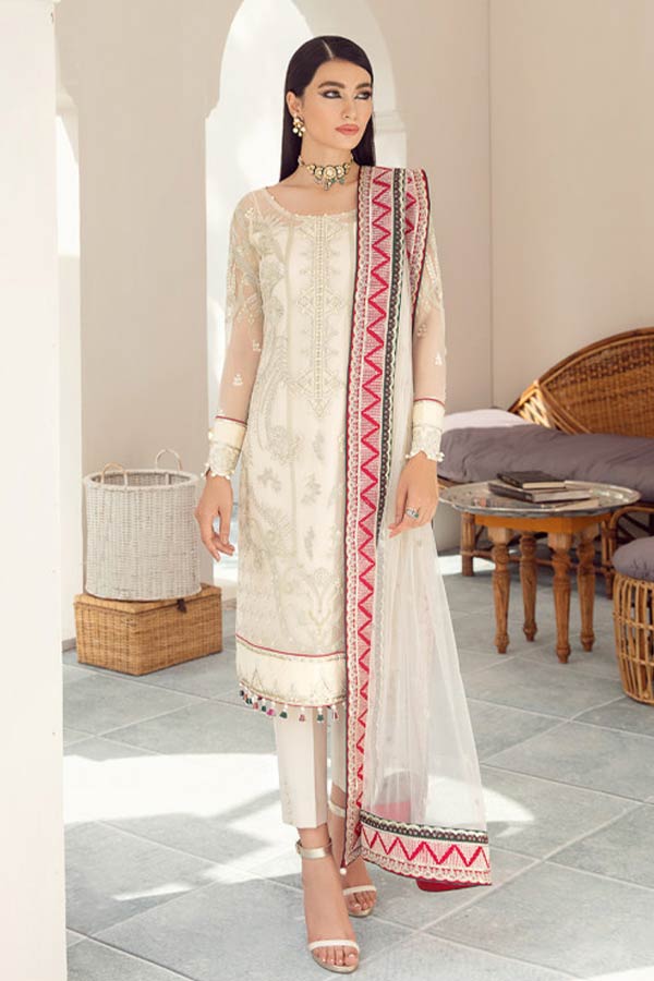 Gulaal Premium Emb Chiffon`21 D#7