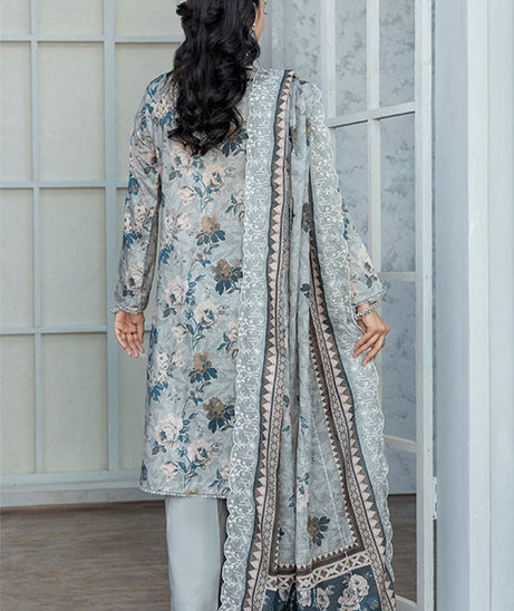Hafiz Baala Emb Lawn`26 (Vol-3) D#1 (Grey)