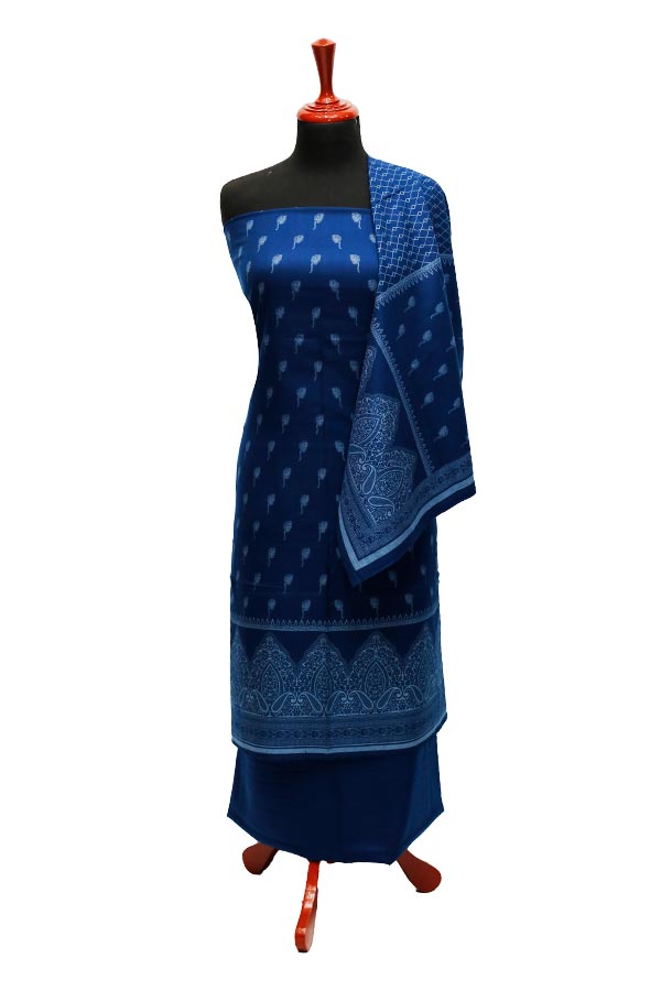 Hafiz Kashmiri Wool Marina`22 D#02 Blue