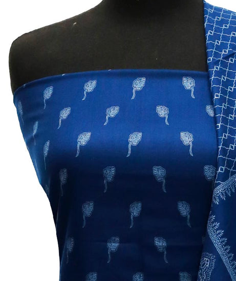 Hafiz Kashmiri Wool Marina`22 D#02 Blue