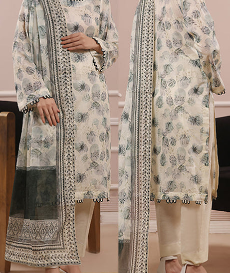 Hafiz Meerub Print Lawn'25 D#09