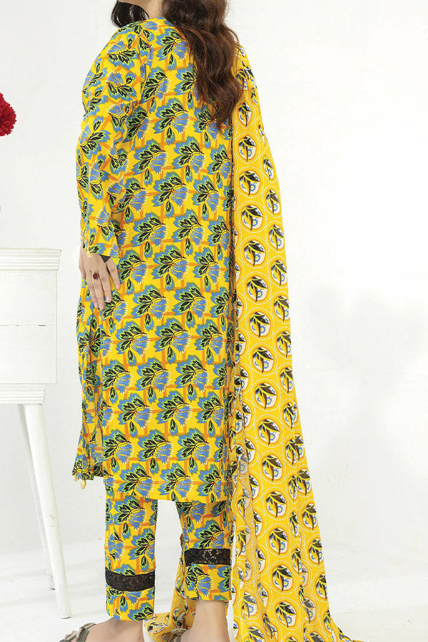 Hafiz Ramisha Print Lawn`25 D#07
