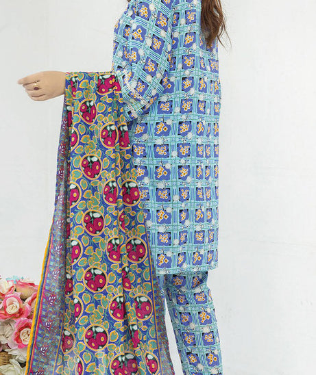 Hafiz Ramisha Print Lawn`25 D#08