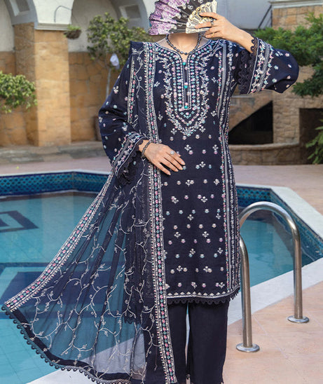 Hafiz Phool Zari Lawn`26 Vol-2 D#10