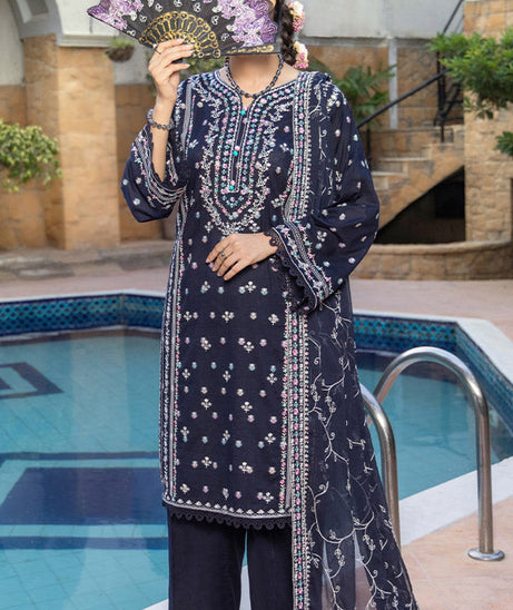 Hafiz Phool Zari Lawn`26 Vol-2 D#10