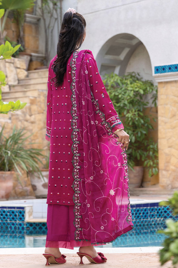 Hafiz Phool Zari Lawn`26 Vol-2 D#04