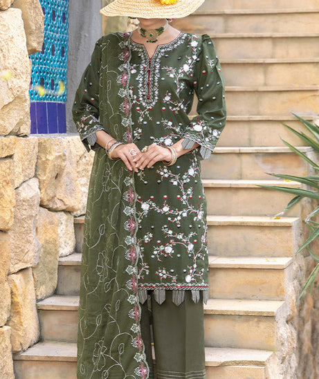 Hafiz Phool Zari Lawn`26 Vol-2 D#08