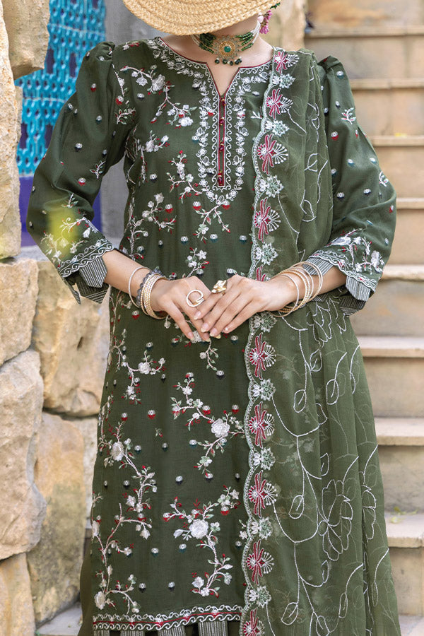 Hafiz Phool Zari Lawn`26 Vol-2 D#08