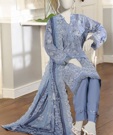 Hafiz Sehla P/Lawn`26 (Vol-3) D#1 (Blue)
