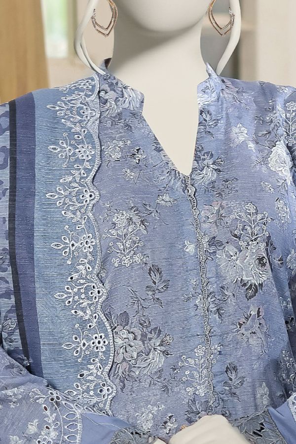 Hafiz Sehla P/Lawn`26 (Vol-3) D#1 (Blue)