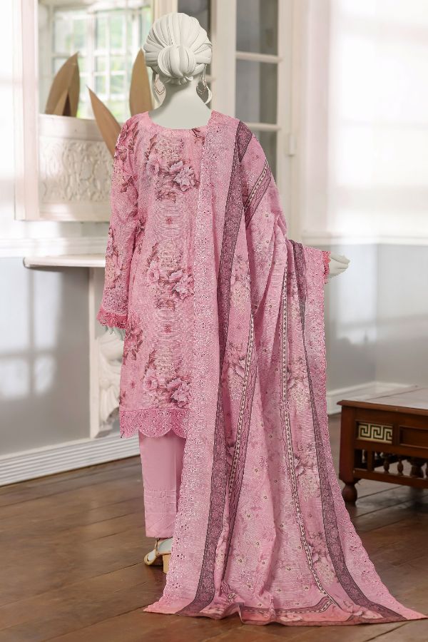 Hafiz Sehla P/Lawn`26 (Vol-3) D#1 (T Pink)