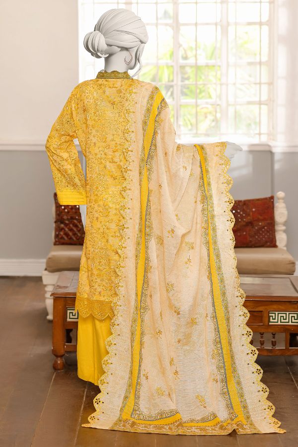 Hafiz Sehla P/Lawn`26 (Vol-3) D#1 (Yellow)