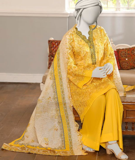 Hafiz Sehla P/Lawn`26 (Vol-3) D#1 (Yellow)
