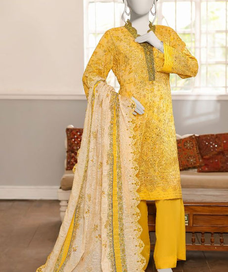 Hafiz Sehla P/Lawn`26 (Vol-3) D#1 (Yellow)