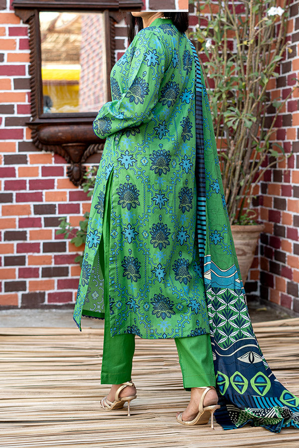 Hafiz Zara Digital Lawn`25 D#51 GREEN