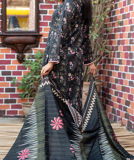 Hafiz Zara Digital Lawn`25 D#52 BLACK