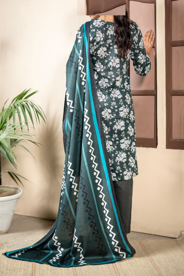 Hafiz Zara Lawn`25 (Vol-2) D#49 (Green)