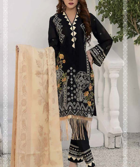 Haidery Glam Shine Emb Lawn`21 D#4