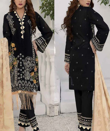 Haidery Glam Shine Emb Lawn`21 D#4
