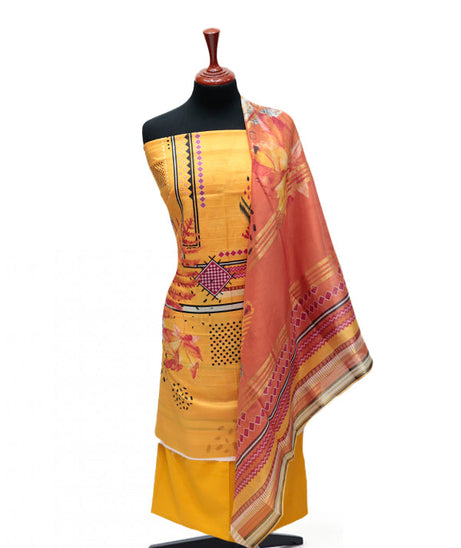 Hareem Print Lawn`25 D#2805 (Mustard)
