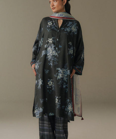 Coco By Zara Shahjahan Prints V-5`25 (D#8B)