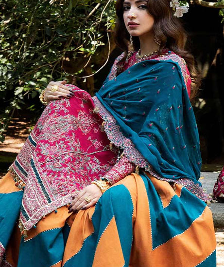 Hussain Rehar Roshan Luxury Lawn`23 KANVER