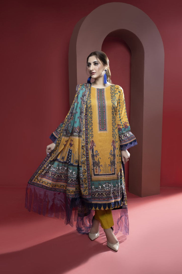 Schick MI Creation Rameen Lawn`23 D#01 (Mustard)