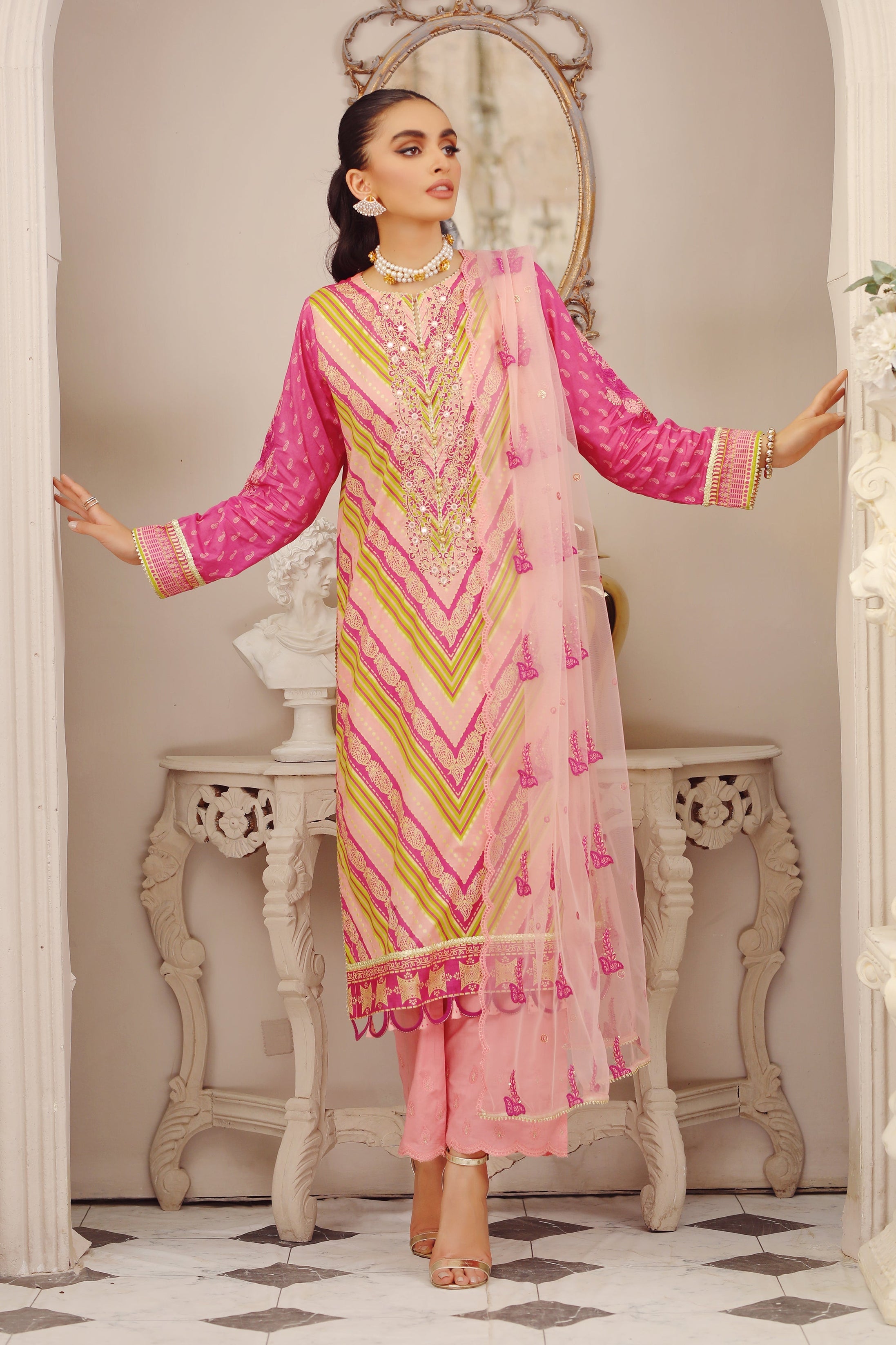 Lakhany Summer Gold Lawn`23 SG#5019