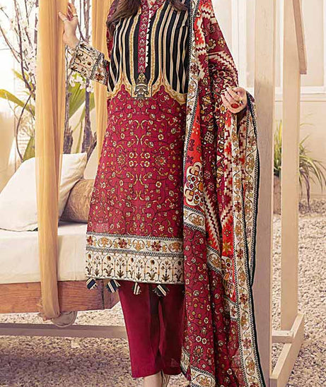 Inaya Print Lawn'22 D#101 Magenda