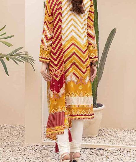 Inaya Print Lawn'22 D#95 Off White